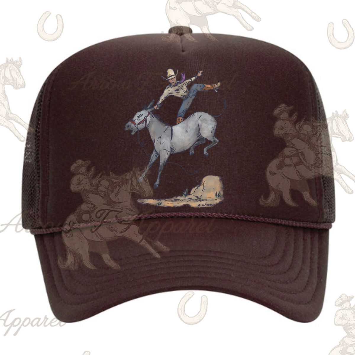 Broncy Donkey Trucker Hat