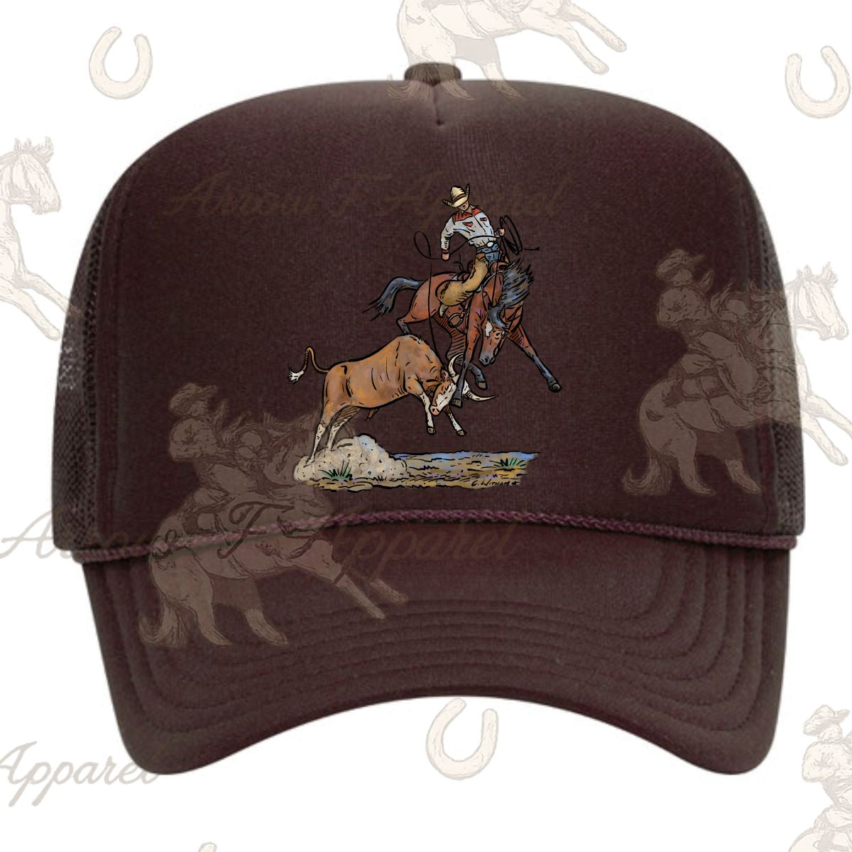 Line Drive Trucker Hat