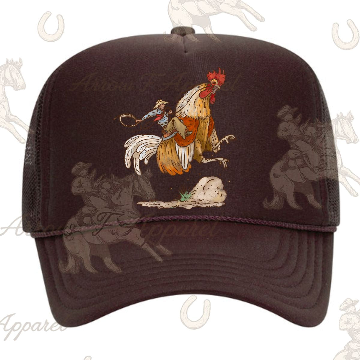 Cody Rank Rooster Trucker Hat
