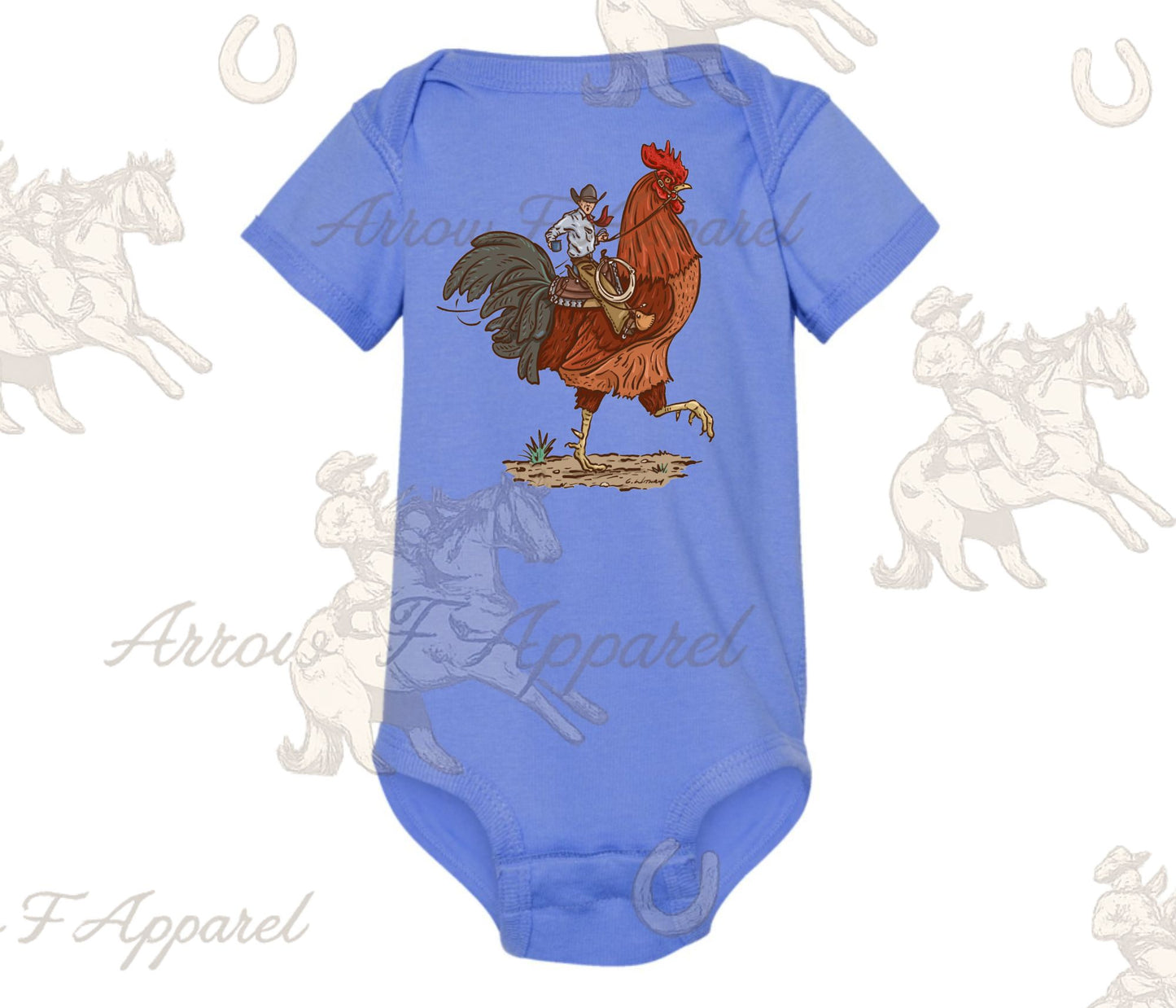 Cody Coffee Rooster Onesie or Tee (Infant,Toddler,Youth)
