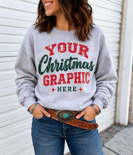Build Your Own Christmas Crewneck