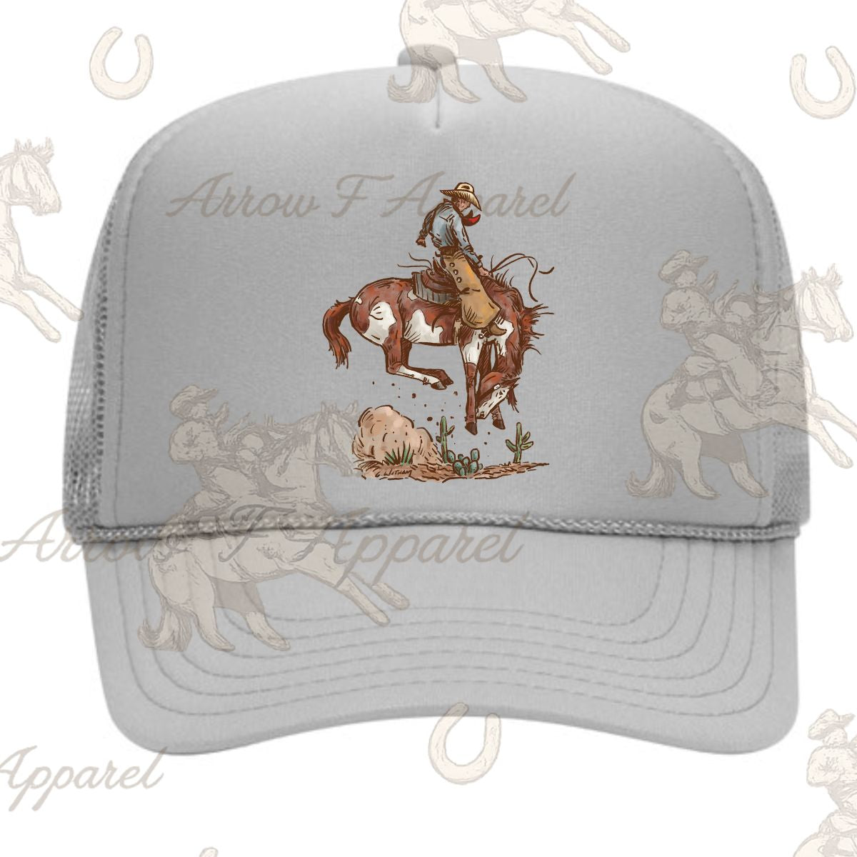 Rank Paint Trucker Cap