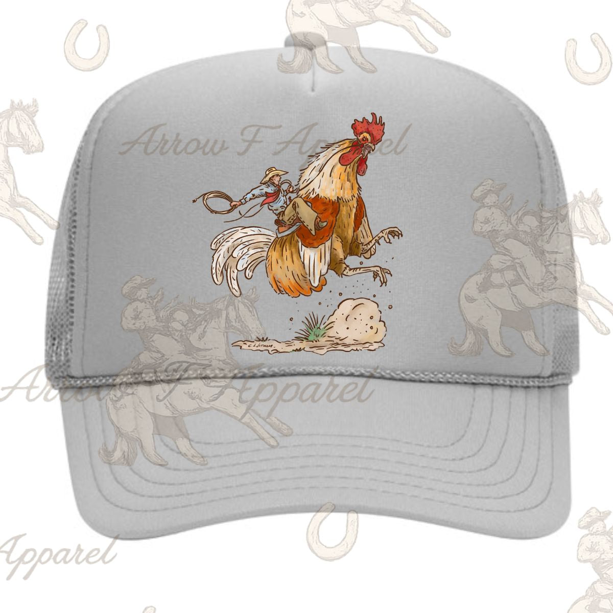 Cody Rank Rooster Trucker Hat