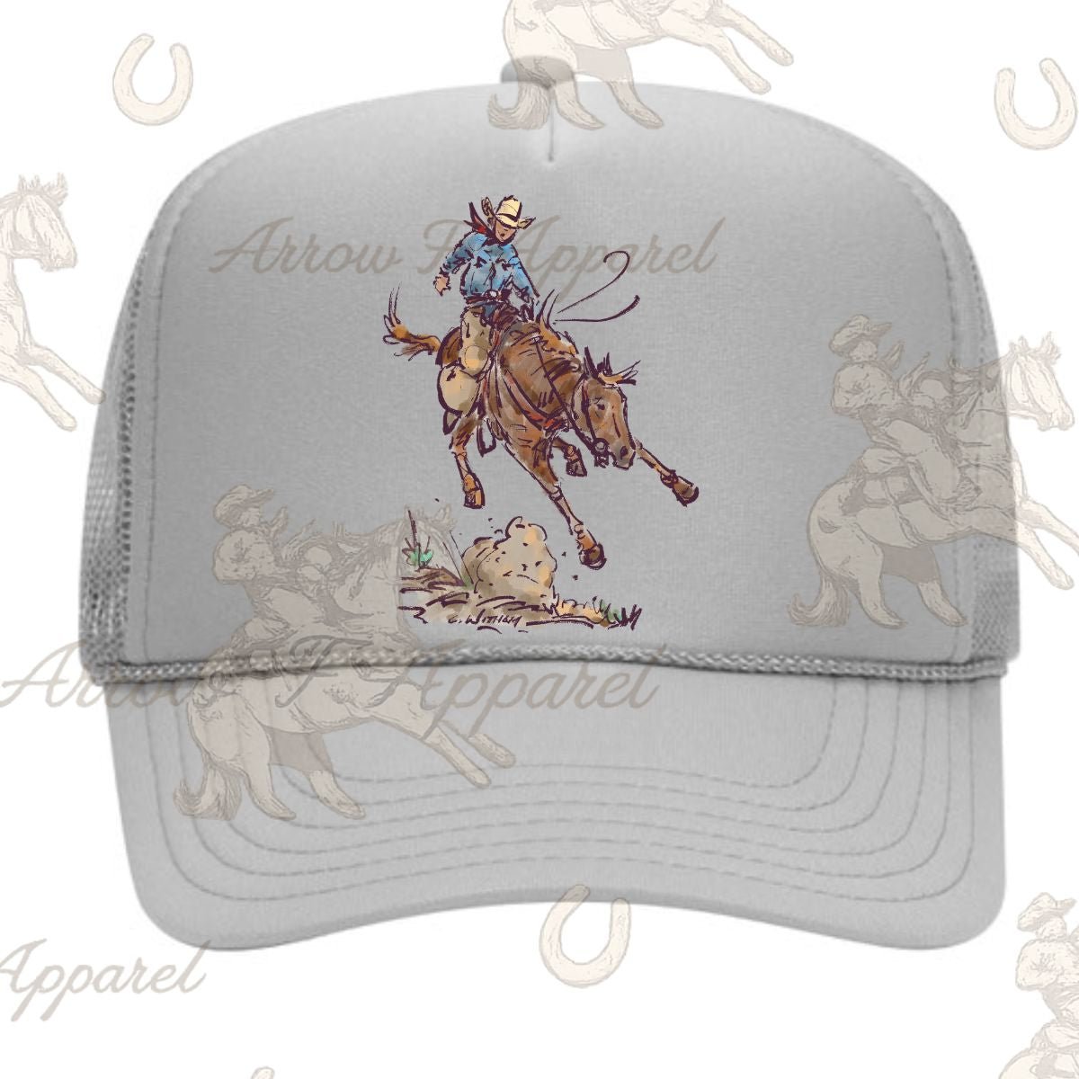 Down N Out Trucker Hat