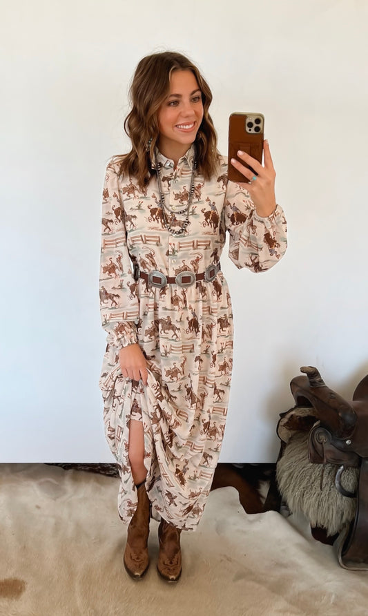 Ole West Cowboys Dress (1 Pack)