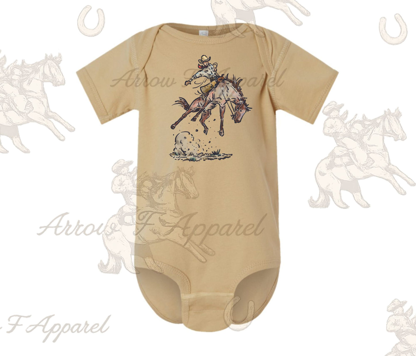 Cody Rank Roan Onesie or Tee (Infant,Toddler,Youth)