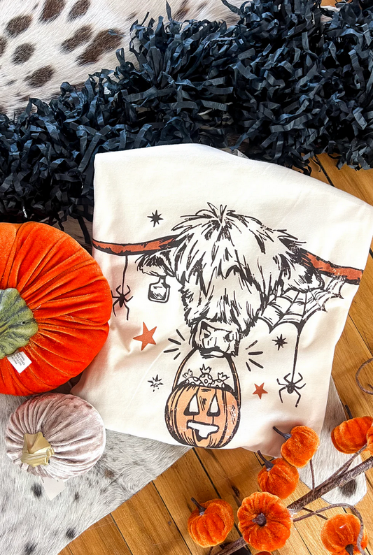 Highland Haunt Tee (Cream)