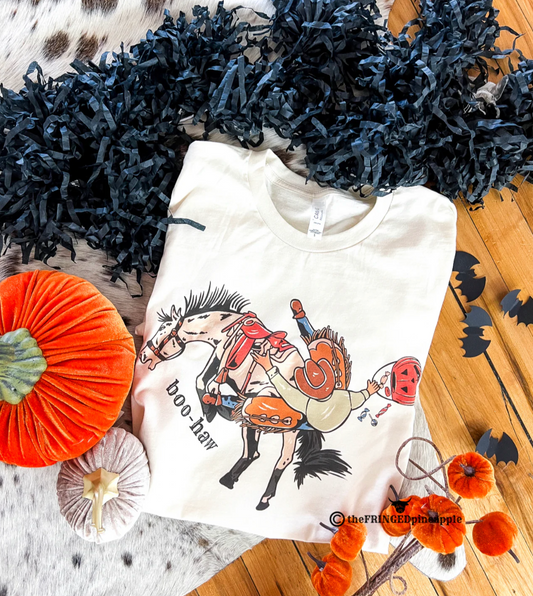 Boo-Haw Tee (Cream)